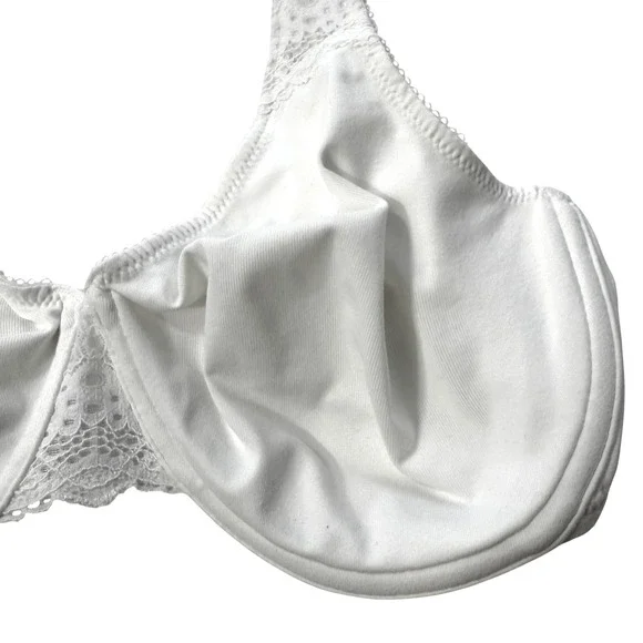 Wacoal Soft Embrace Seamless Lace Bra Underwire White 34DD - Picture 6 of 11